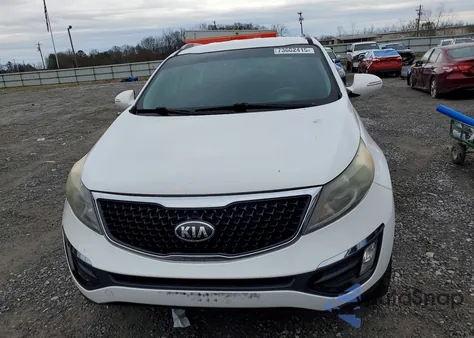 2015 Kia Sportage Ex from USA, damaged, VIN KNDPC3AC4F7696992